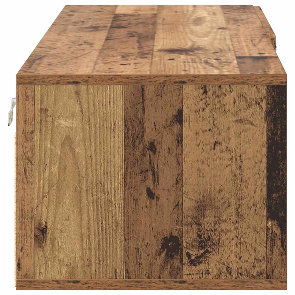 Cabinet en Bois avec tiroir Bois Ancien 100,5 x 39 x 30 cm - XIOS