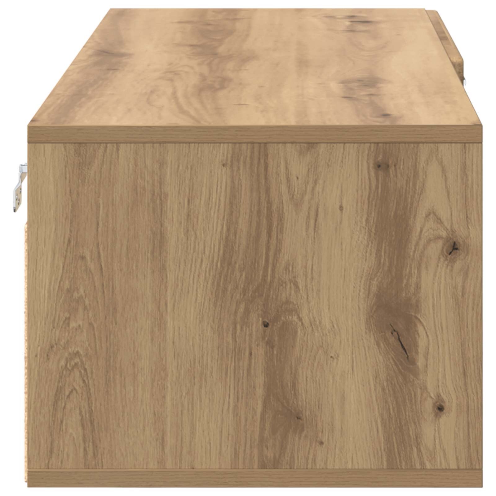Cabinet en Bois avec tiroir Chêne artisanal 100,5 x 39 x 30 cm - XIOS