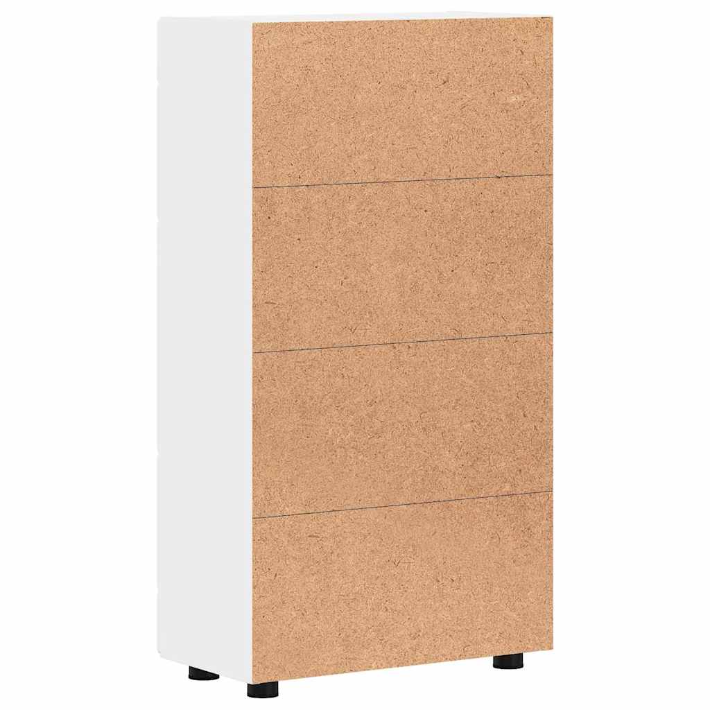 Buffet avec étagère Blanc 55,5 x 29 x 100 cm Bois d'ingénierie - XIOS