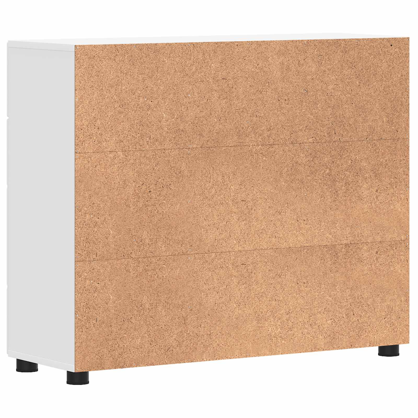 Cabinet en Bois Blanc 88,5 x 30,5 x 73 cm Bois d'ingénierie - XIOS