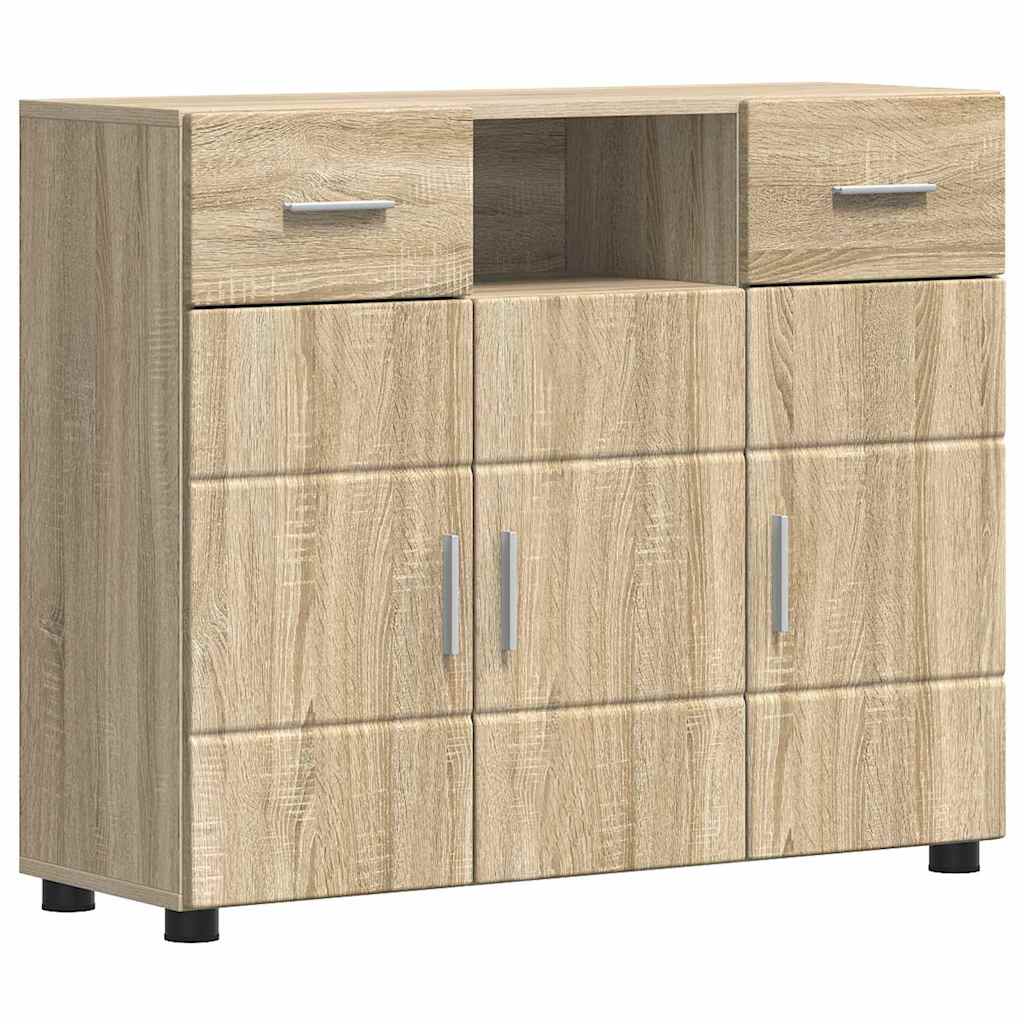Buffet Chêne sonoma 88,5 x 30,5 x 73 cm Bois d'ingénierie - XIOS