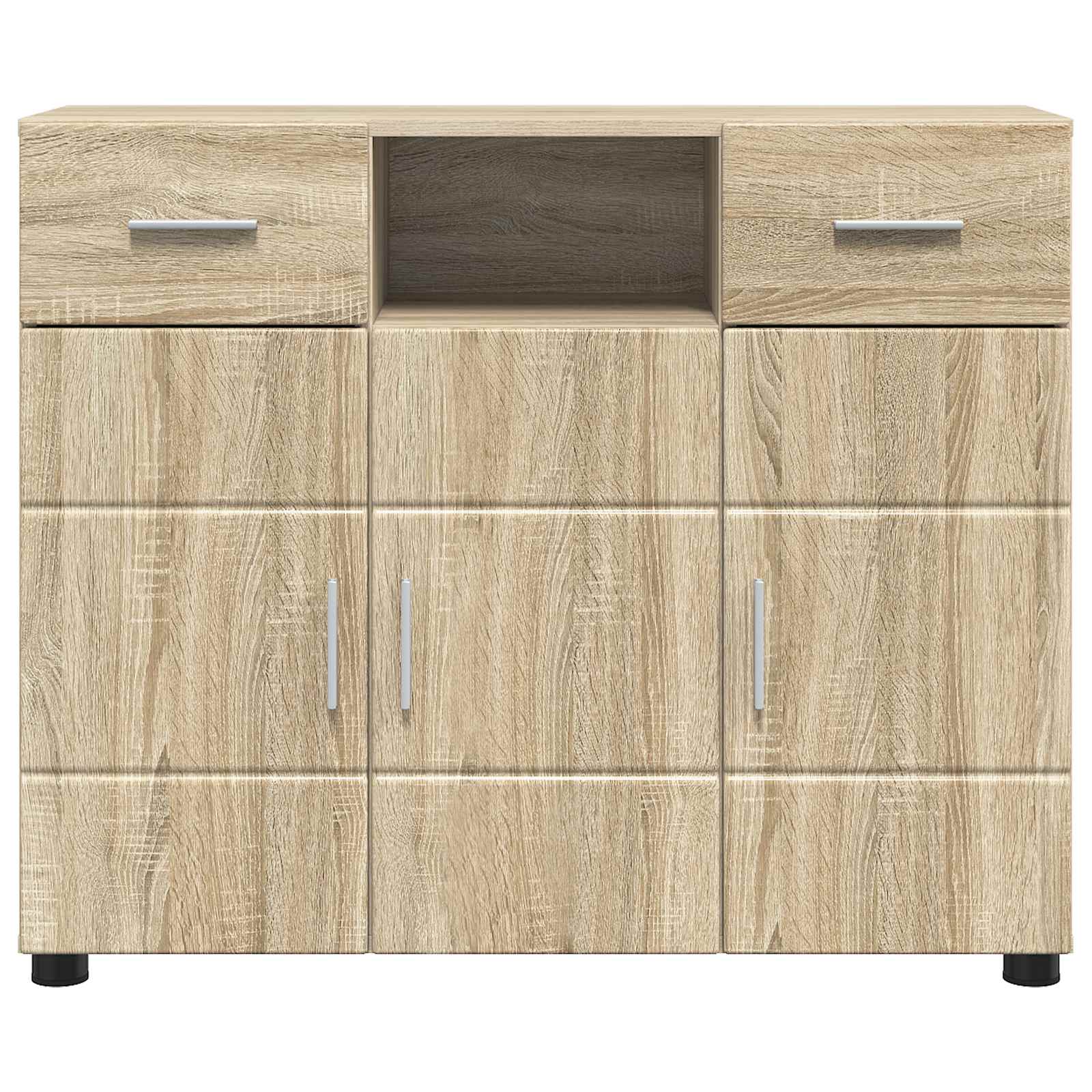 Cabinet en Bois avec tiroir Chêne Sonoma 88,5 x 30,5 x 73 cm - XIOS