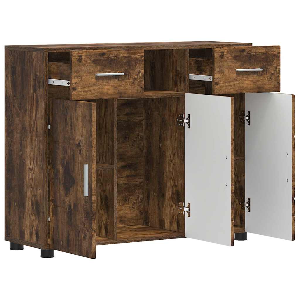 Buffet Chêne fumé 88.5 x 30.5 x 73 cm Bois d'ingénierie - XIOS