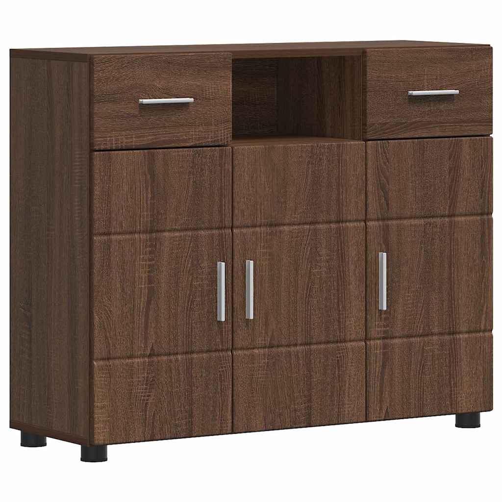 Buffet Chêne marron 88.5 x 30.5 x 73 cm Bois d'ingénierie - XIOS