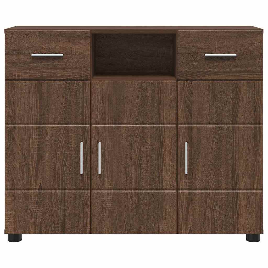 Buffet Chêne marron 88.5 x 30.5 x 73 cm Bois d'ingénierie - XIOS