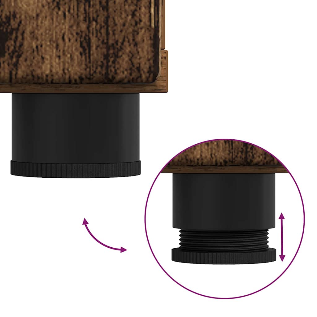 Buffet Bois ancien 88.5 x 30.5 x 73 cm Bois d'ingénierie - XIOS