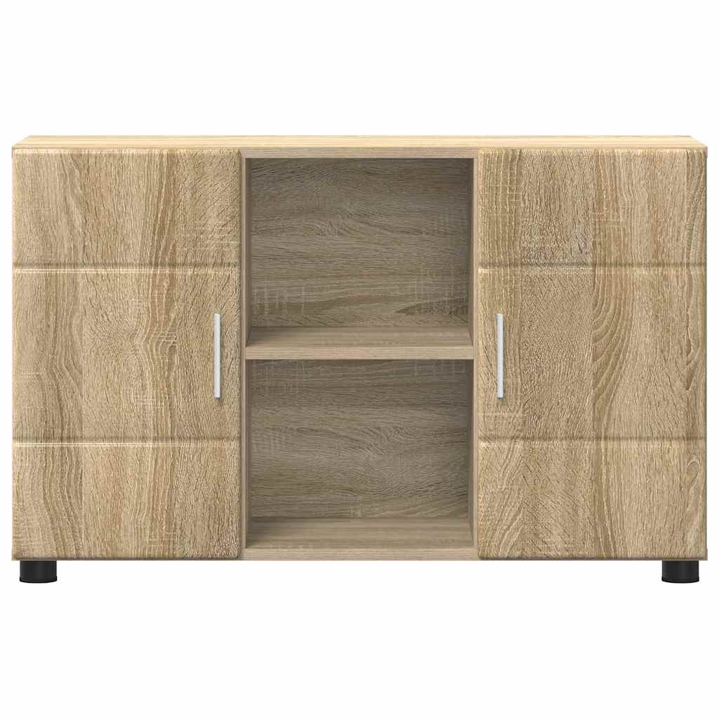 Buffet avec étagère FLORIN Chêne Sonoma 88,5 x 30,5 x 55,5 cm - XIOS