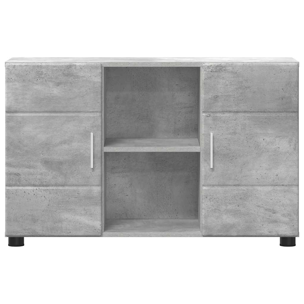 Buffet FLORIN 88,5 x 30,5 x 55,5 cm Gris béton - XIOS