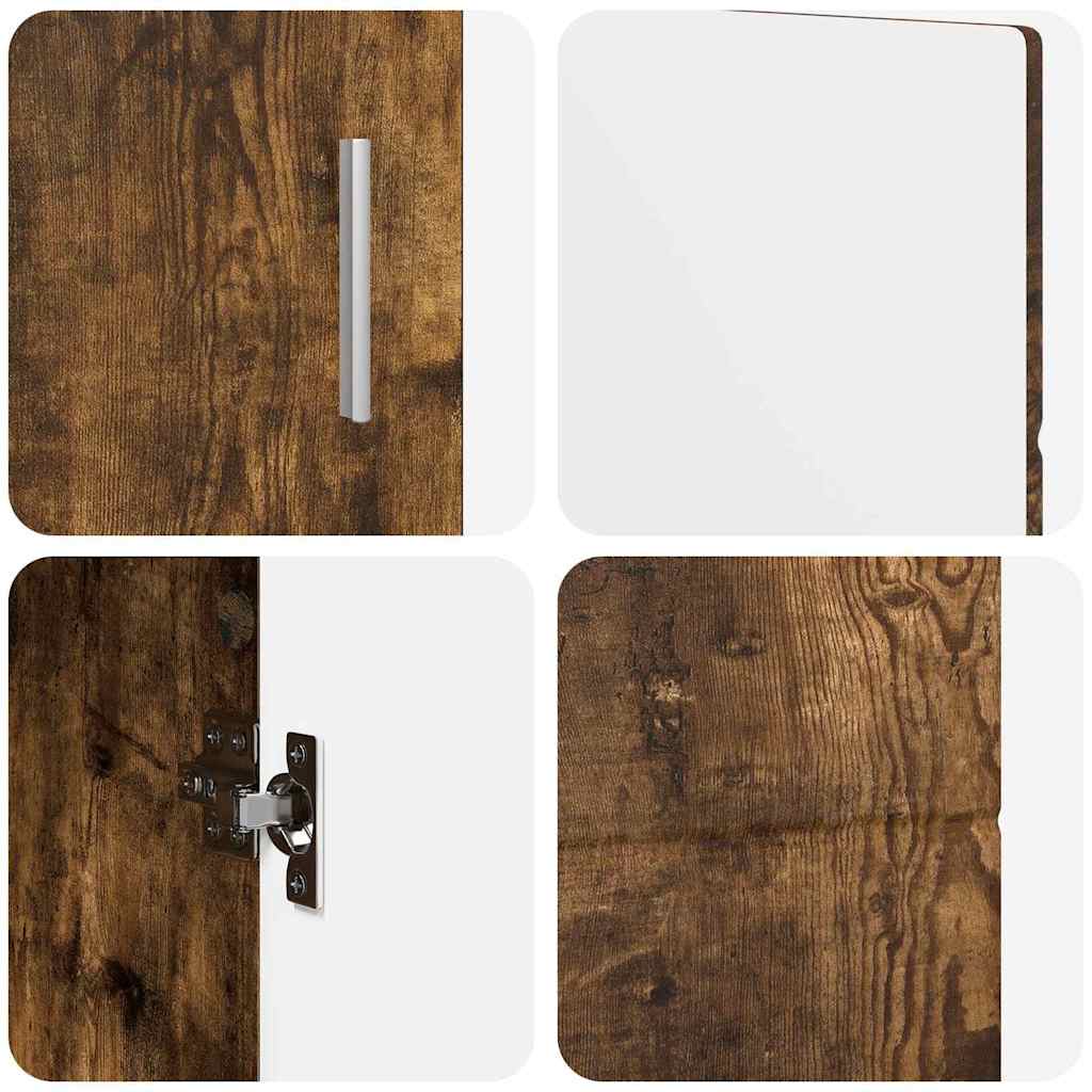 Buffet Chêne fumé 88,5 x 30,5 x 55,5 cm Bois d'ingénierie - XIOS