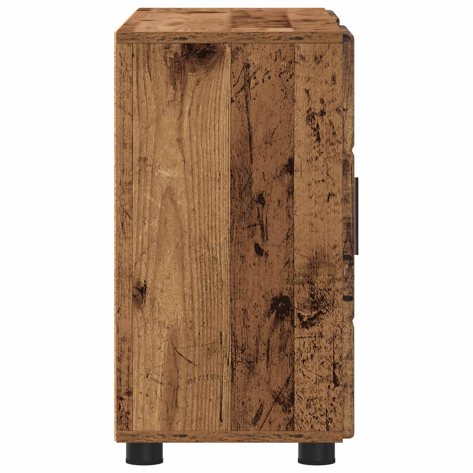 Buffet avec étagère FLORIN Bois ancien 88,5 x 30,5 x 55,5 cm - XIOS