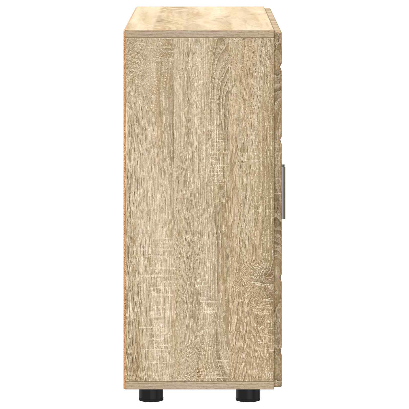 Cabinet en Bois avec stockage Chêne Sonoma 88,5 x 30,5 x 73 cm - XIOS