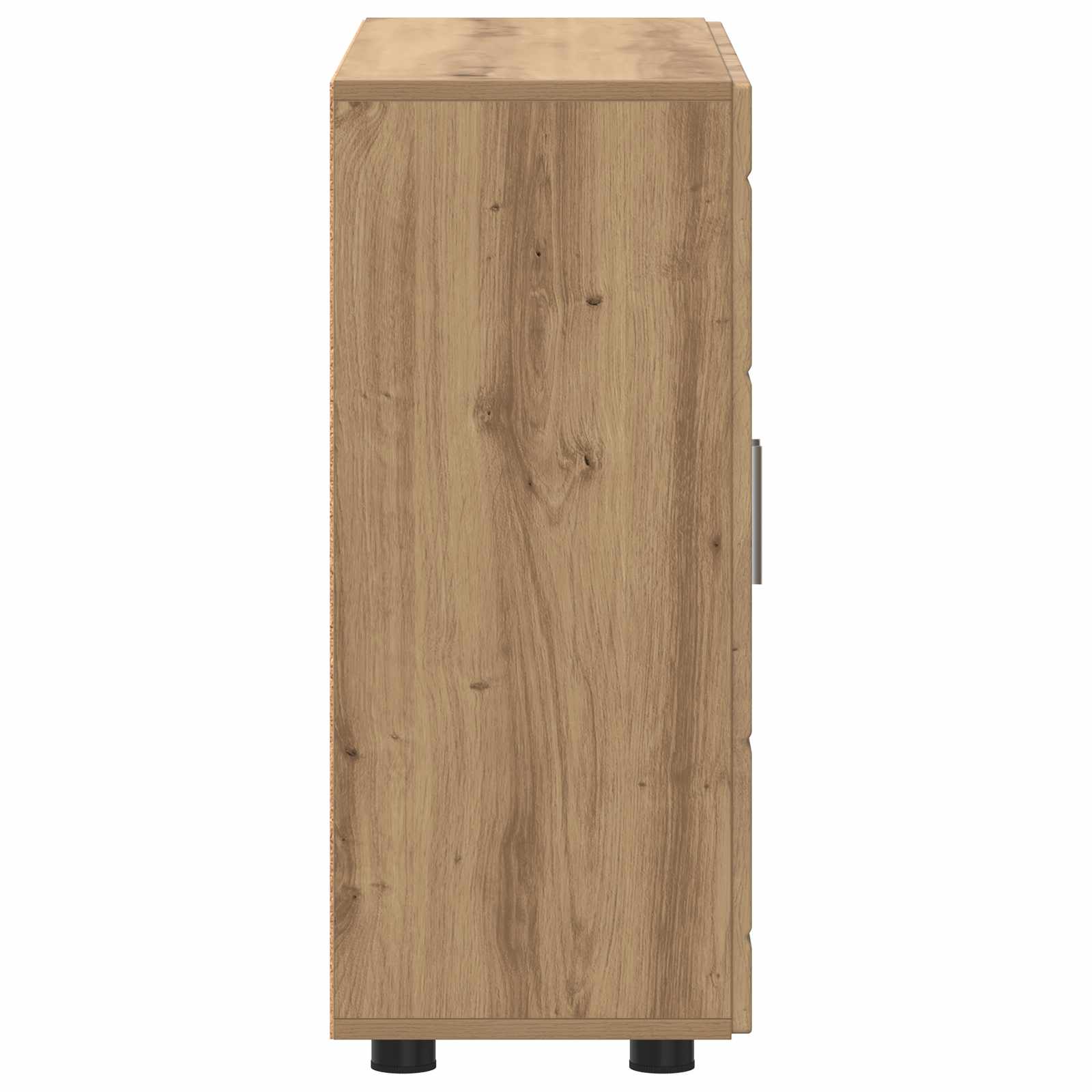 Cabinet en Bois Chêne artisanal 88,5 x 30,5 x 73 cm - XIOS