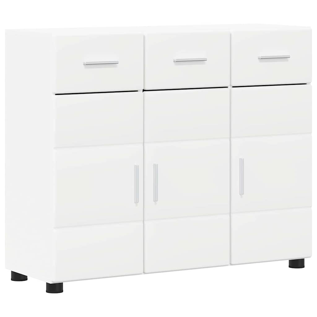 Buffet FLORIN Blanc 88,5 x 30,5 x 73 cm Bois d'ingénierie - XIOS