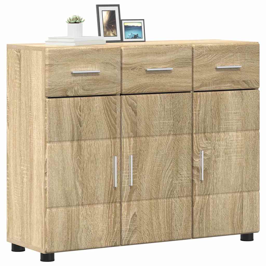 Buffet Chêne Sonoma 88,5 x 30,5 x 73 cm Bois d'ingénierie - XIOS