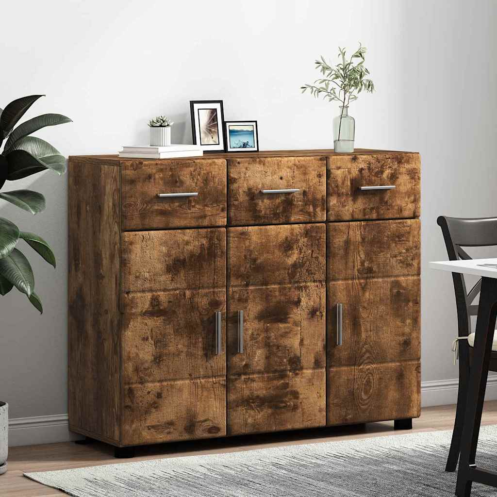 Buffet Chêne fumé 88,5 x 30,5 x 73 cm Bois d'ingénierie - XIOS