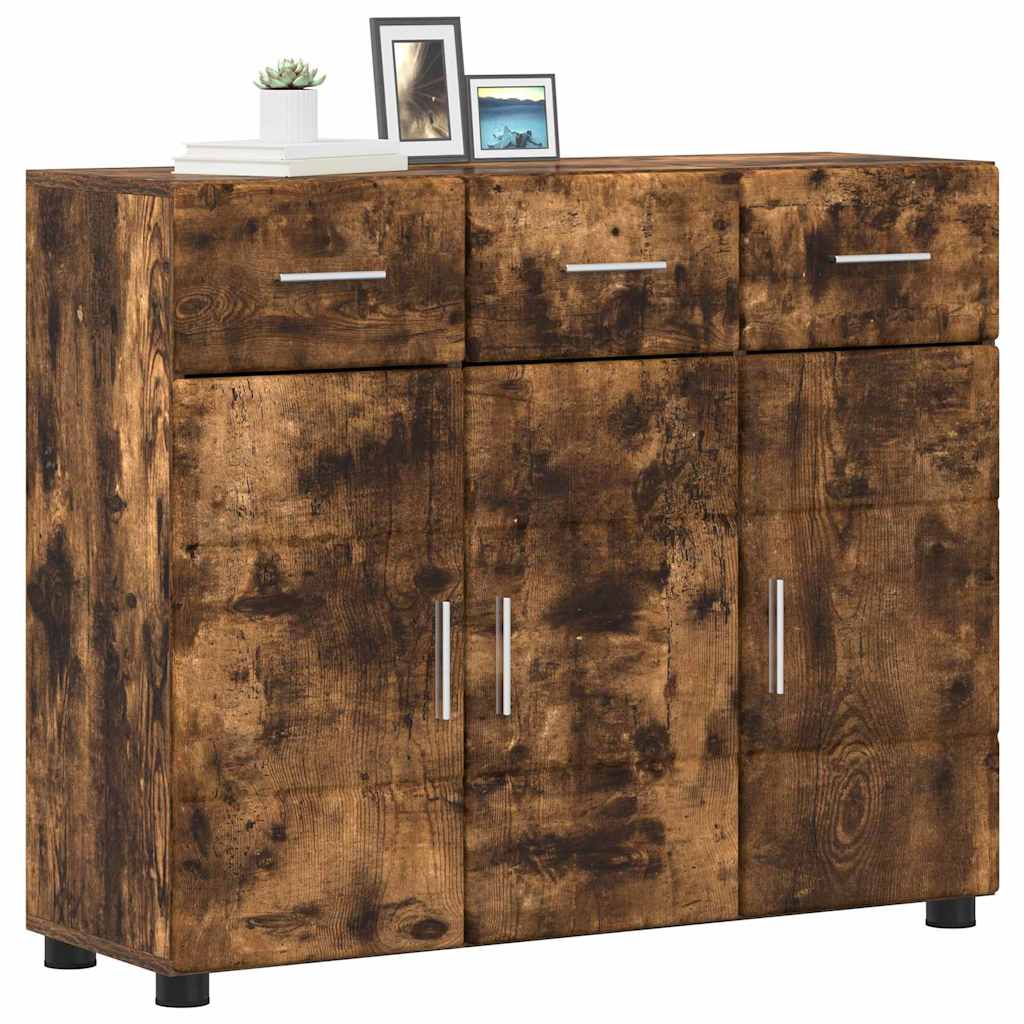 Buffet Chêne fumé 88,5 x 30,5 x 73 cm Bois d'ingénierie - XIOS