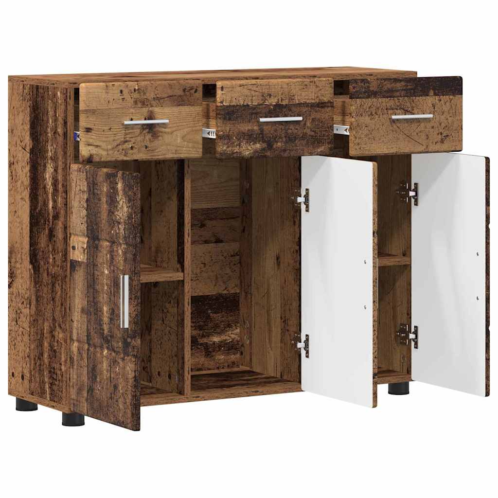 Buffet Bois ancien 88,5 x 30,5 x 73 cm Bois d'ingénierie - XIOS