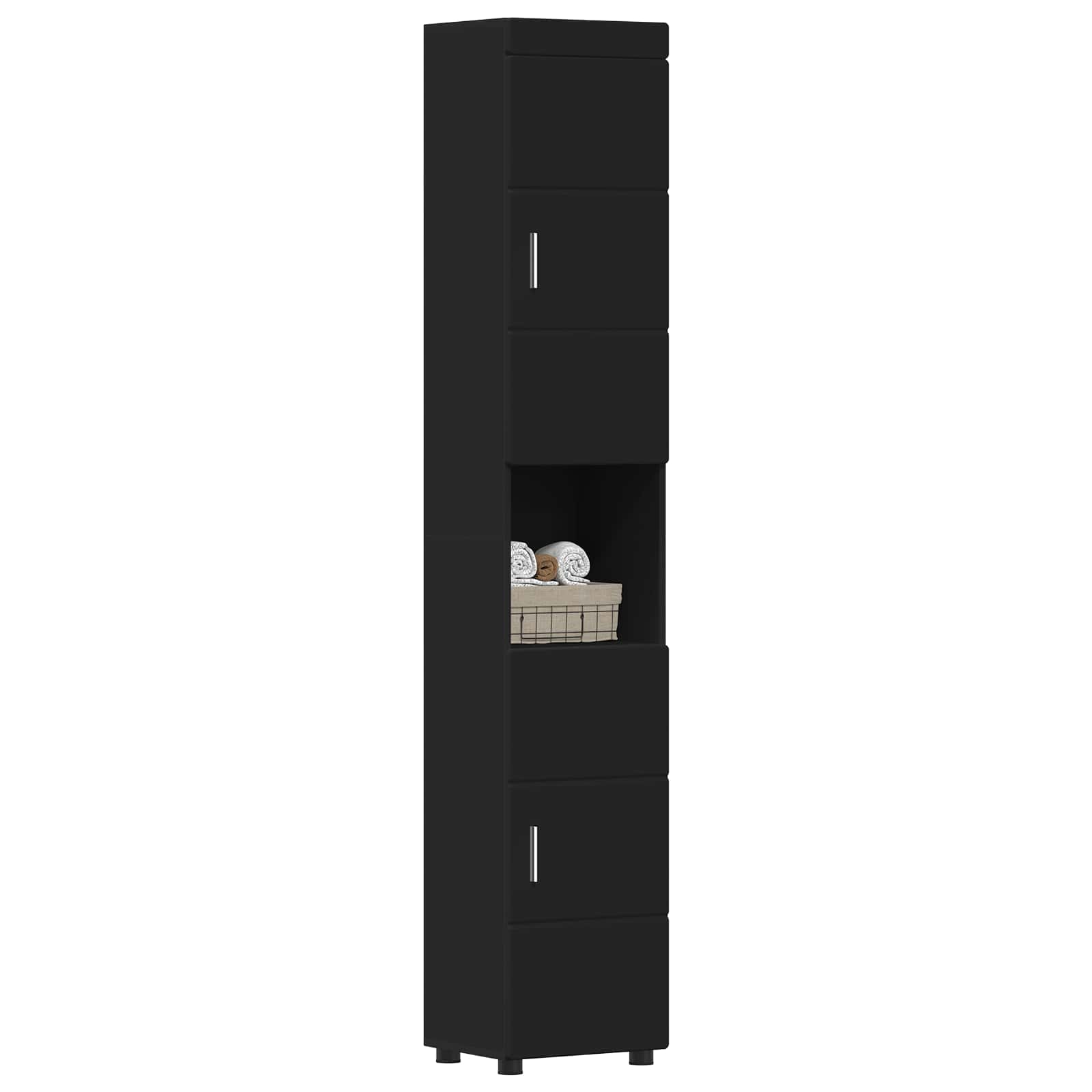 Ensemble d'armoire de salle de bain TULUM Noir - XIOS