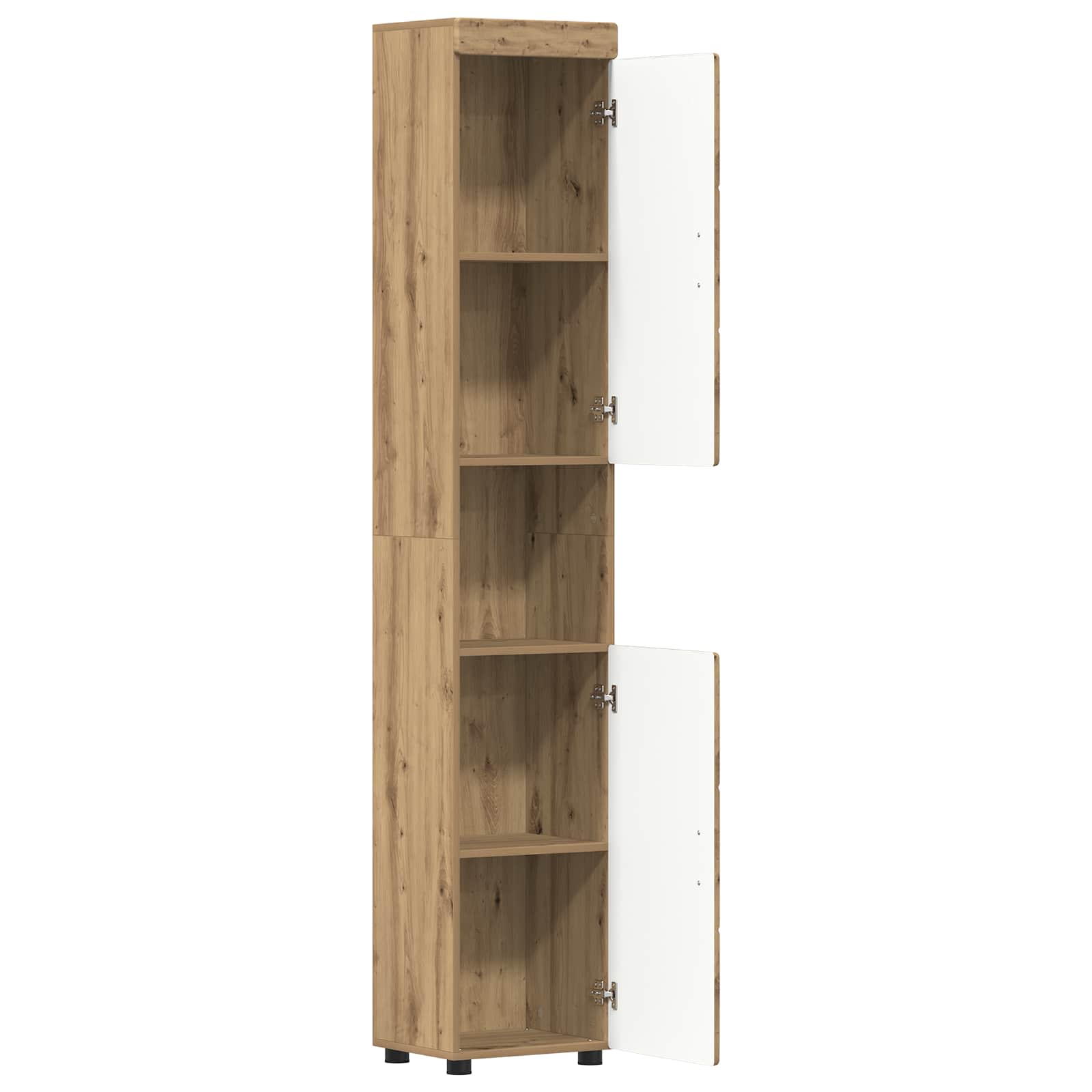 Ensemble d'armoire de salle de bain TULUM Chêne artisanal