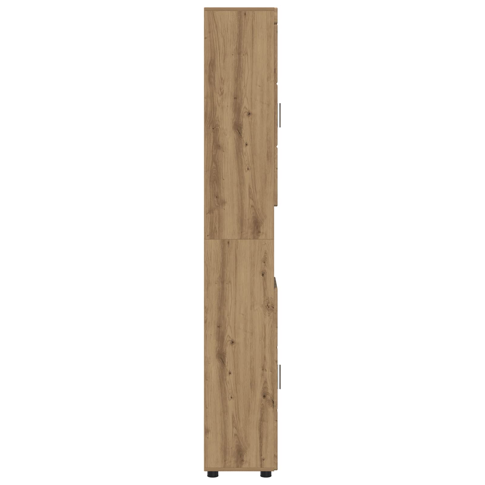 Ensemble d'armoire de salle de bain TULUM Chêne artisanal