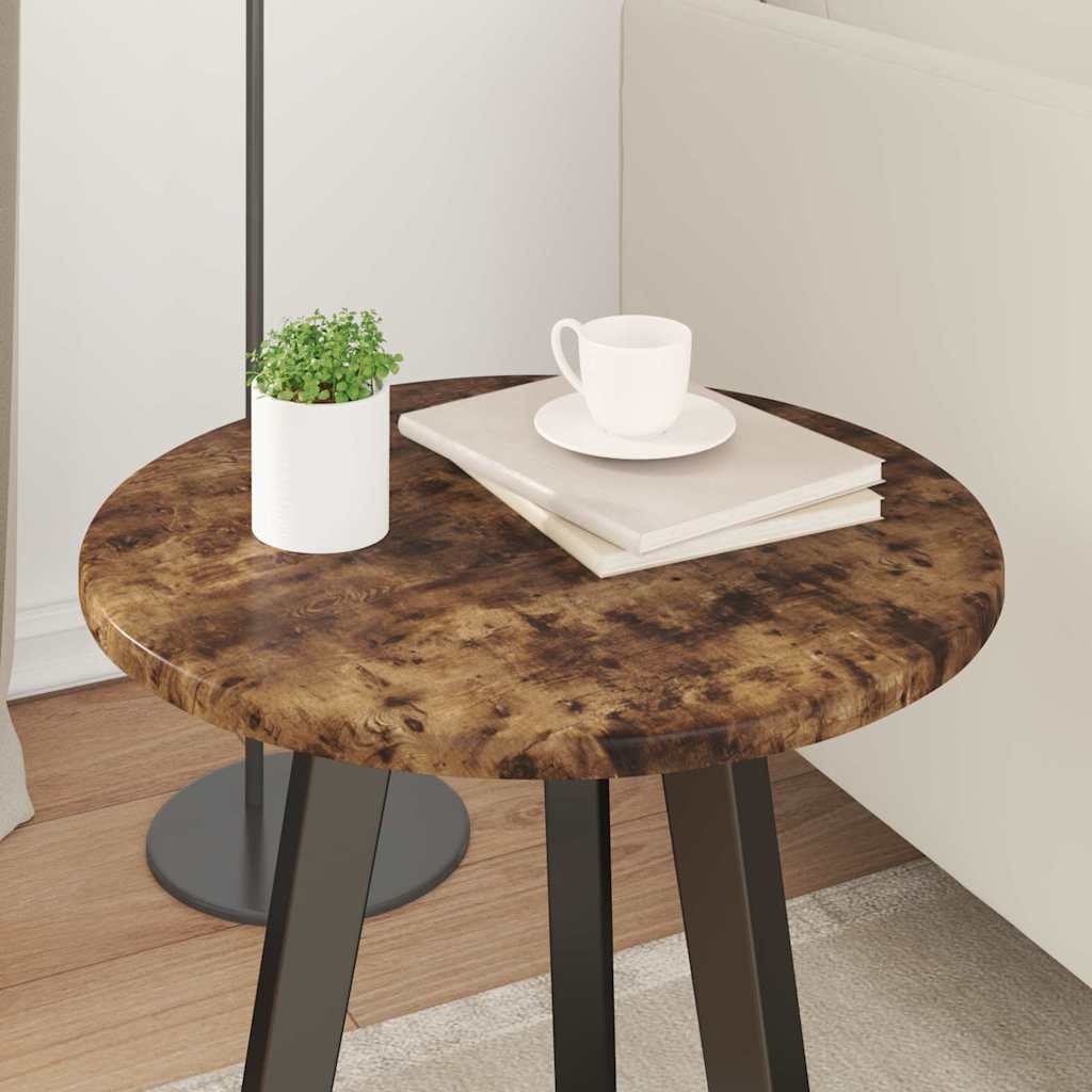 Plateau de table Chêne fumé 40 x 40 x 1,5 cm Bois d'ingénierie - XIOS