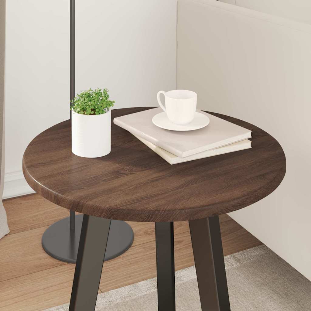 Plateau de table Chêne marron 40 x 40 x 1.5 cm - XIOS