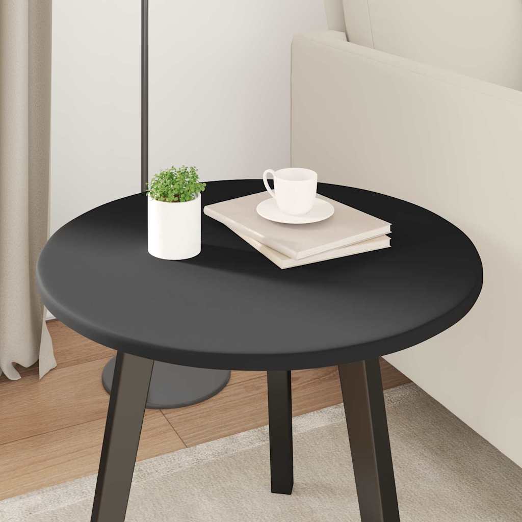 Plateau de table Noir 50 x 50 x 1.5 cm Bois d'ingénierie - XIOS