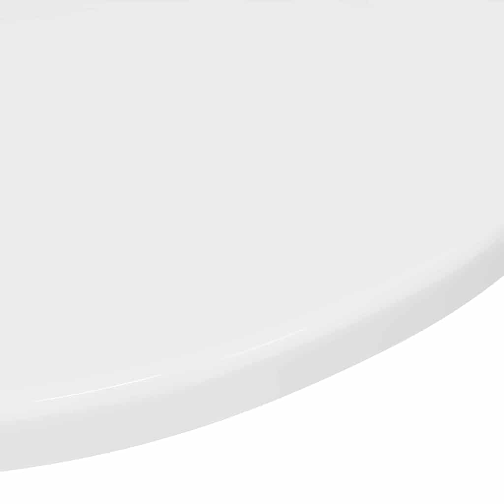 Plateau de table Blanc brillant 50 x 50 x 1,5 cm - XIOS