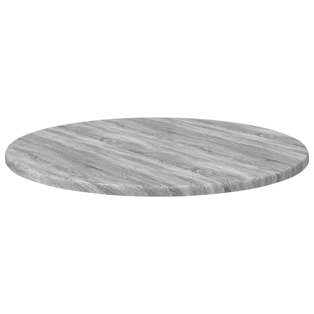 Plateau de table Sonoma gris 50 x 50 x 1,5 cm Bois d'ingénierie - XIOS