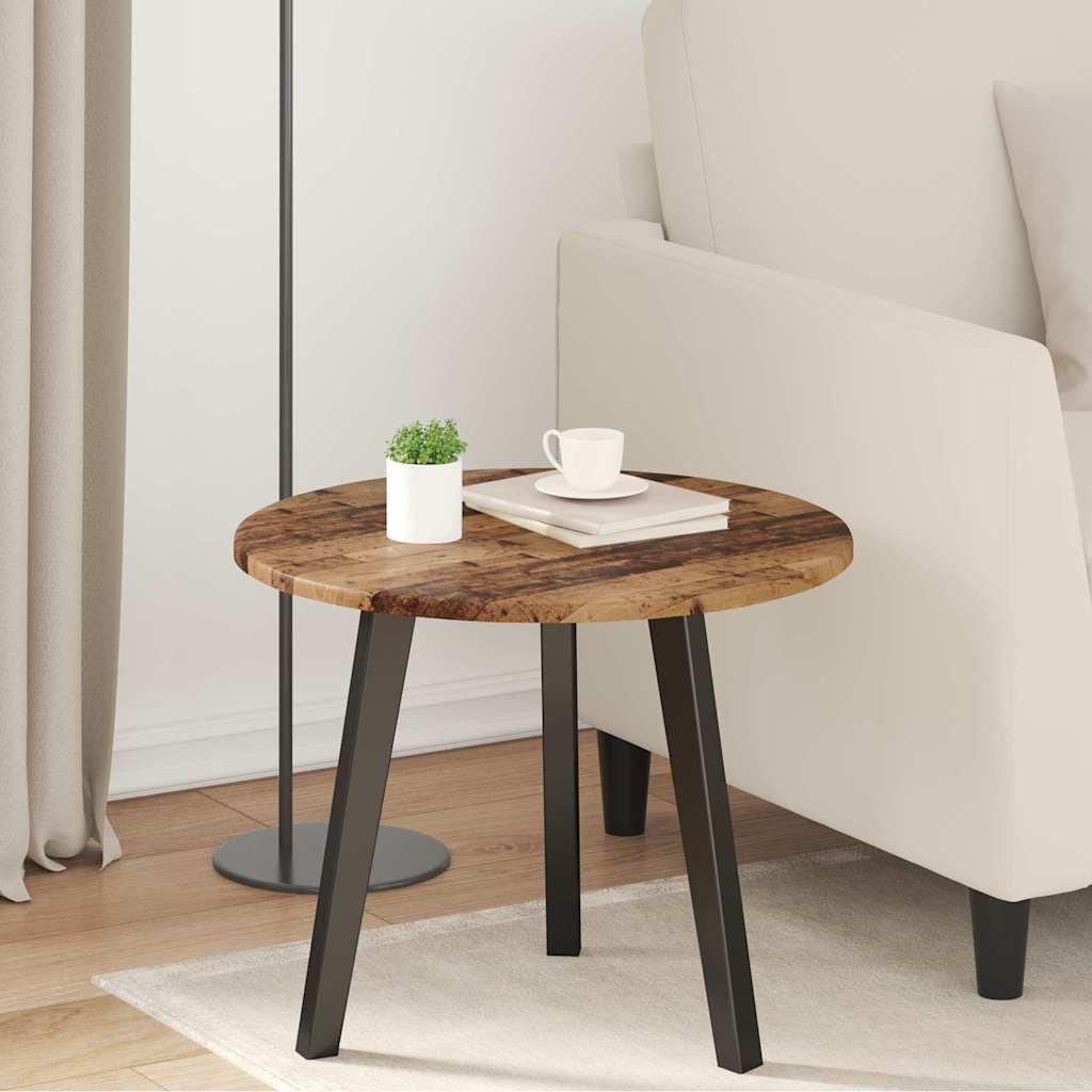 Plateau de table Bois ancien 50 x 50 x 1.5 cm Bois d'ingénierie - XIOS