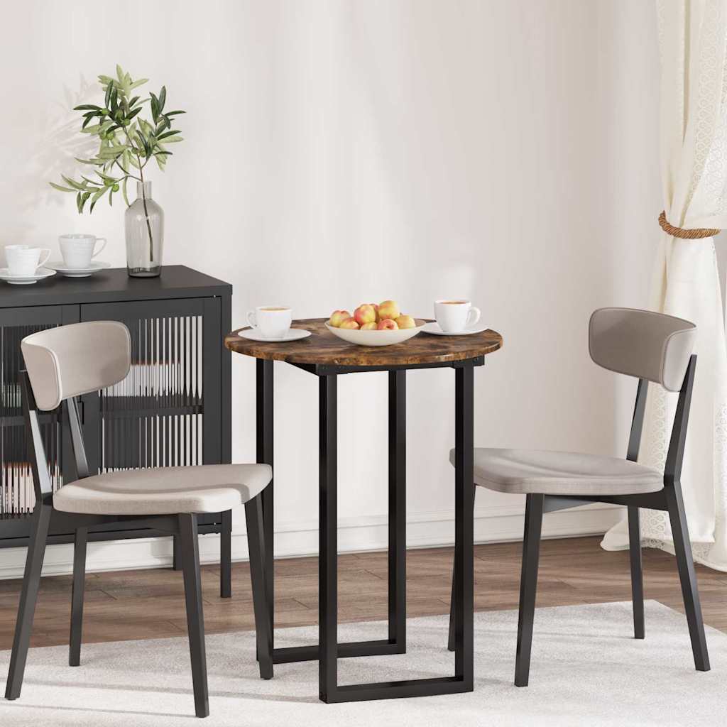 Plateau de table Chêne fumé 60 x 60 x 1,5 cm Bois d'ingénierie - XIOS