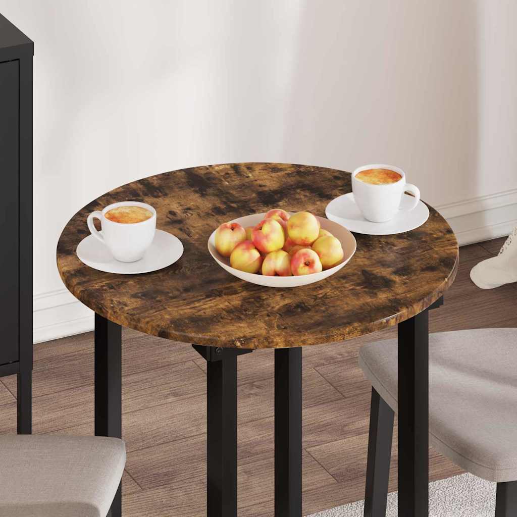 Plateau de table Chêne fumé 60 x 60 x 1.5 cm Bois d'ingénierie - XIOS