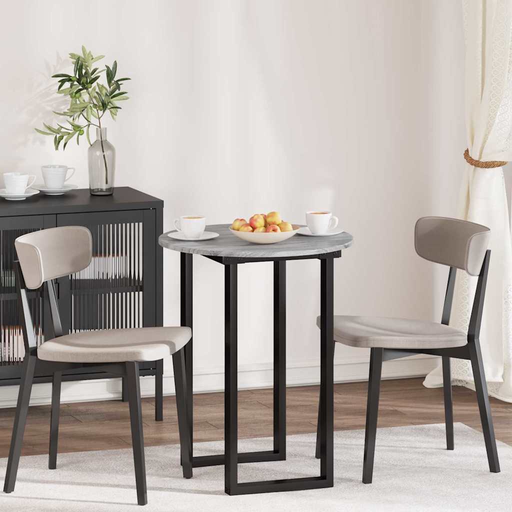 Plateau de table Sonoma gris 60 x 60 x 1,5 cm Bois d'ingénierie - XIOS