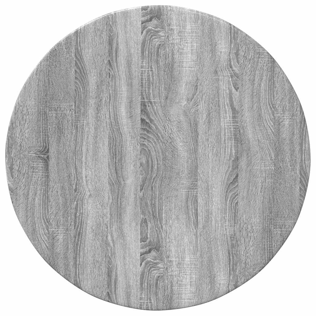Plateau de table Sonoma gris 60 x 60 x 1.5 cm Bois d'ingénierie - XIOS