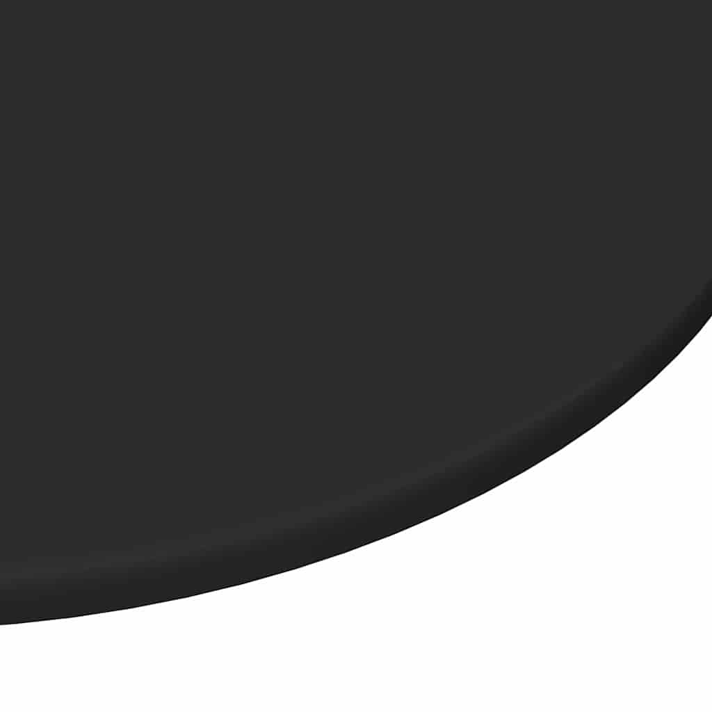 Plateau de table Noir Ø 70 x 1,5 cm Bois d'ingénierie - XIOS