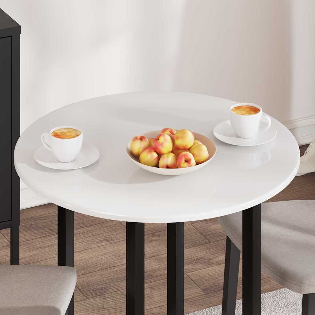 Plateau de table Blanc brillant 70 x 70 x 1,5 cm - XIOS