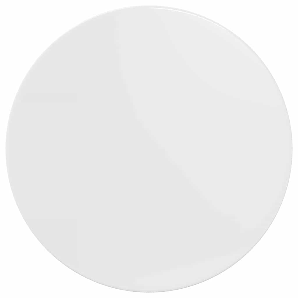 Plateau de table Blanc brillant 70 x 70 x 1,5 cm - XIOS