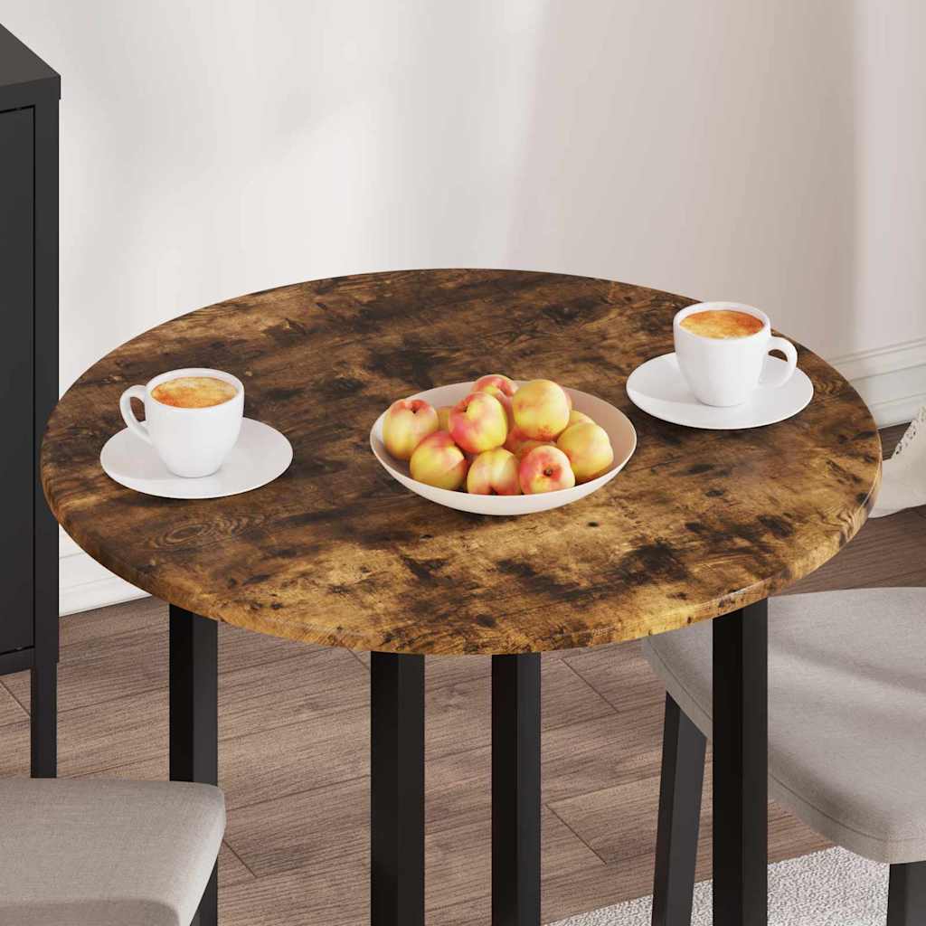 Plateau de table Chêne fumé 70 x 70 x 1.5 cm Bois d'ingénierie - XIOS