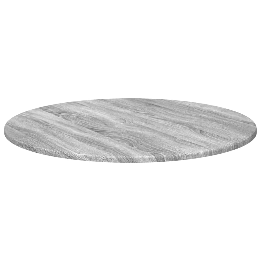 Plateau de table Sonoma gris 70 x 70 x 1.5 cm Bois d'ingénierie - XIOS
