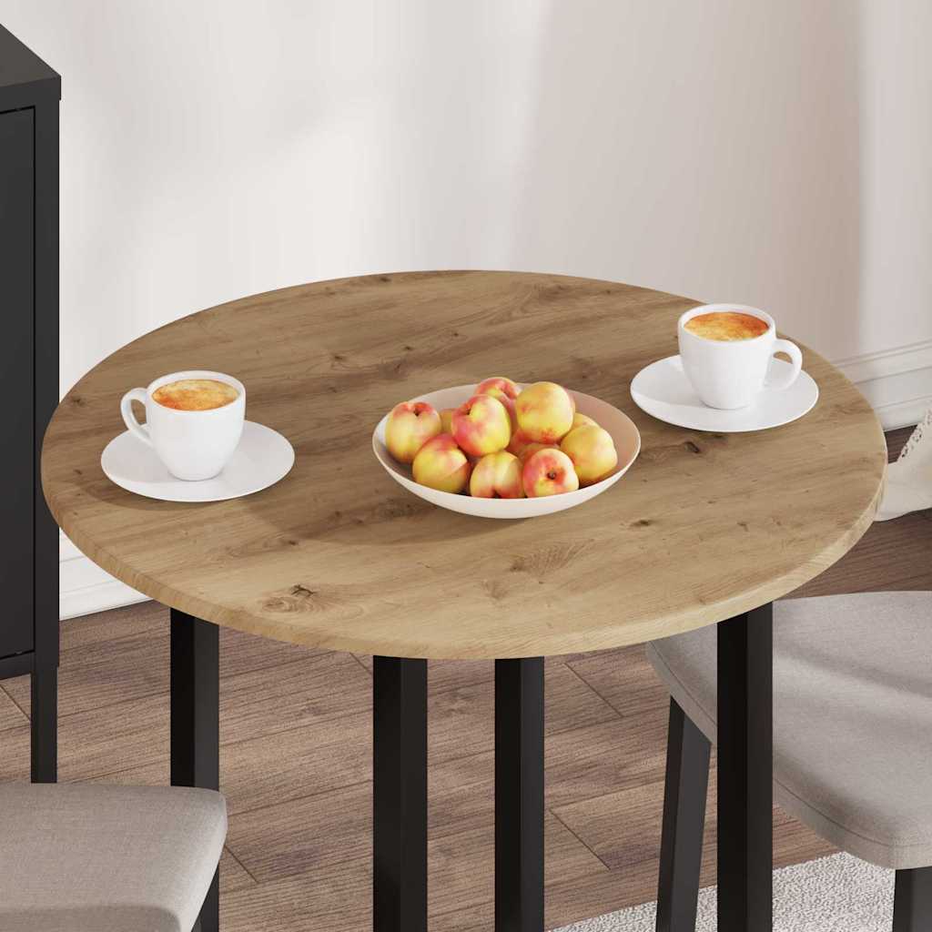 Plateau de table chêne artisanal 70 x 70 x 1.5 cm - XIOS