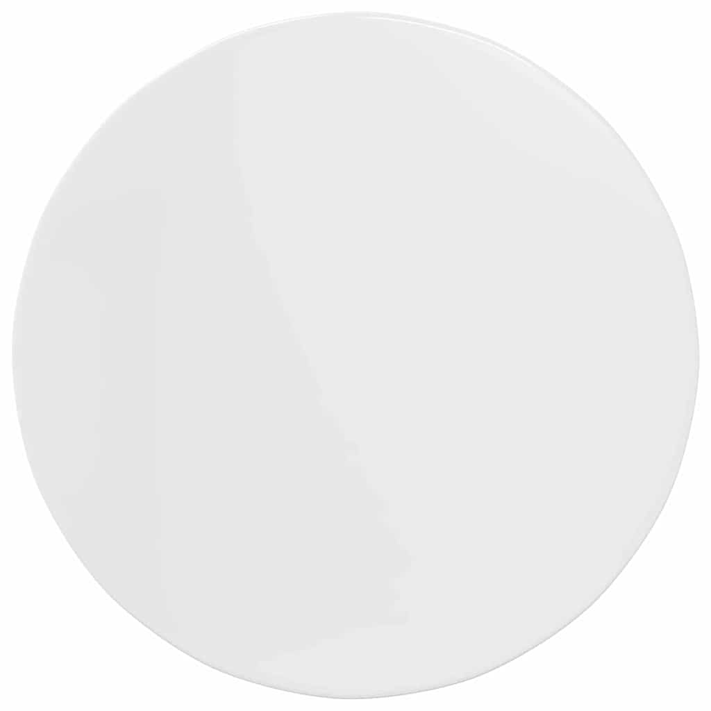 Plateau de table Blanc brillant 80 x 80 x 1.5 cm - XIOS