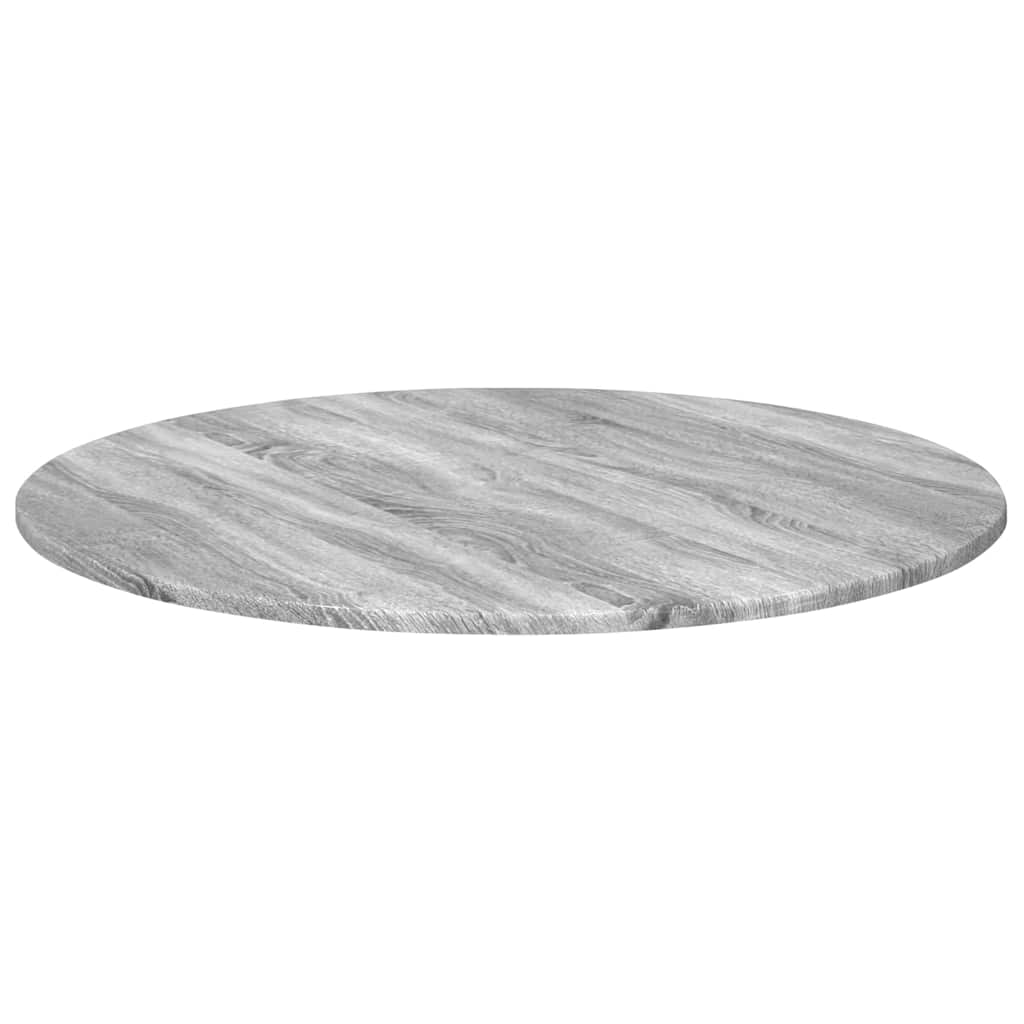 Plateau de table Sonoma gris 80 x 80 x 1.5 cm Bois d'ingénierie - XIOS