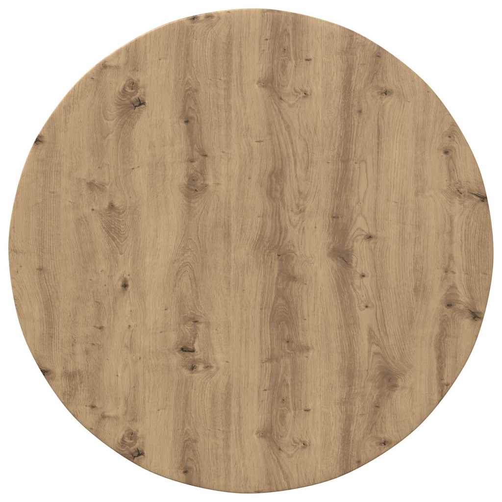 Plateau de table chêne artisanal Ø 80 x 1,5 cm - XIOS