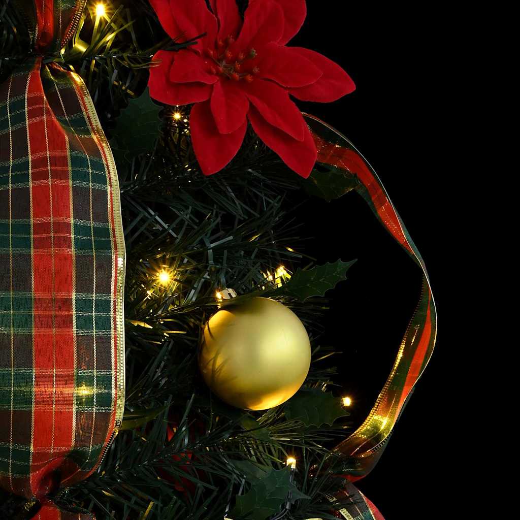 Sapin de Noël artificiel avec 50 LED Vert 120 cm PVC - XIOS