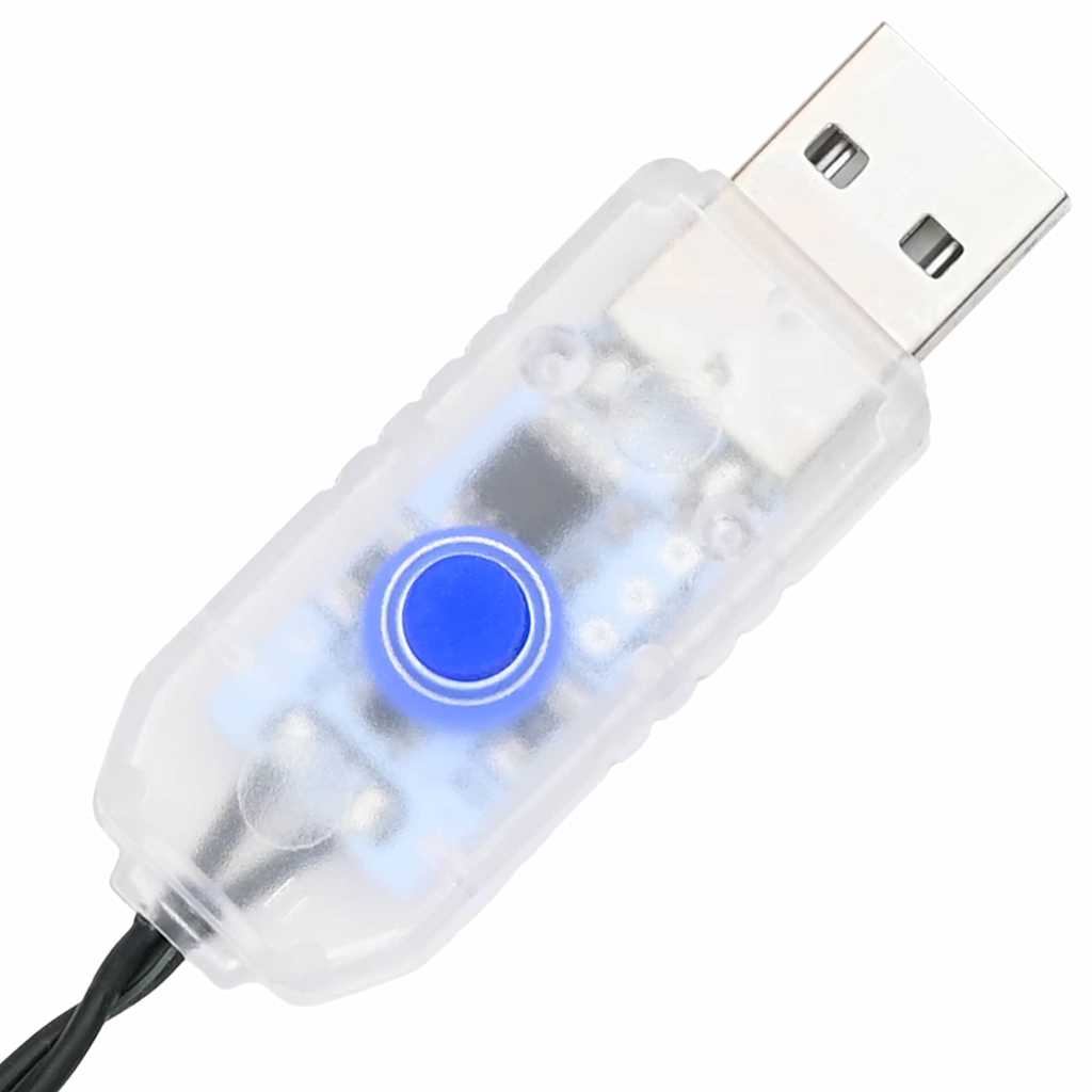 Sapin de Noël artificiel avec 200 LED Vert 210 cm PVC - XIOS