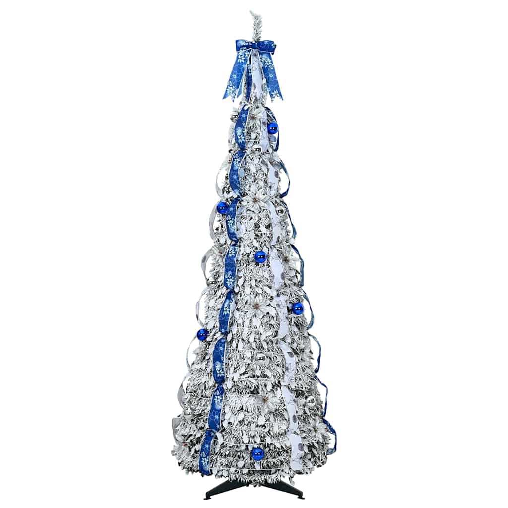 Sapin de Noël artificiel avec 200 LED Vert 210 cm PVC - XIOS