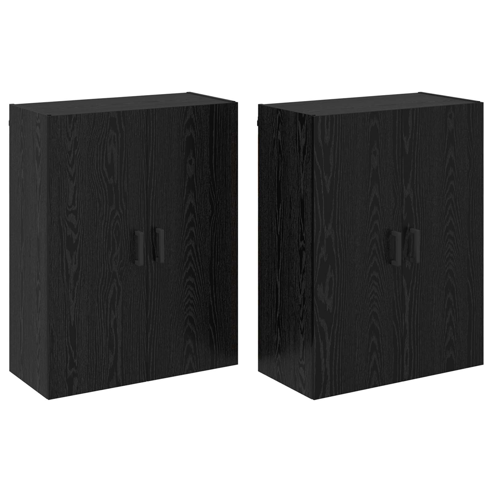 Armoire Murale Montage mural 2 pcs Chêne noir 69,5 x 34 x 90 cm - XIOS