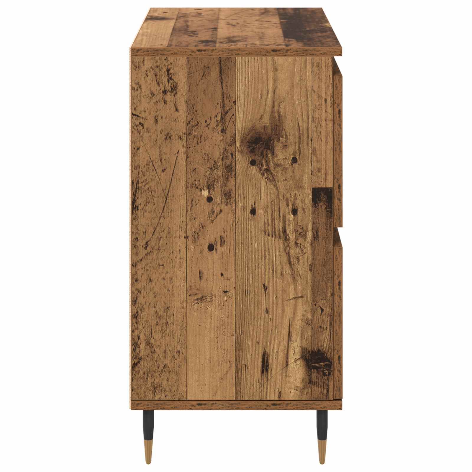 Armoire de rangement 3 pc Bois ancien 60 x 35 x 70 cm - XIOS