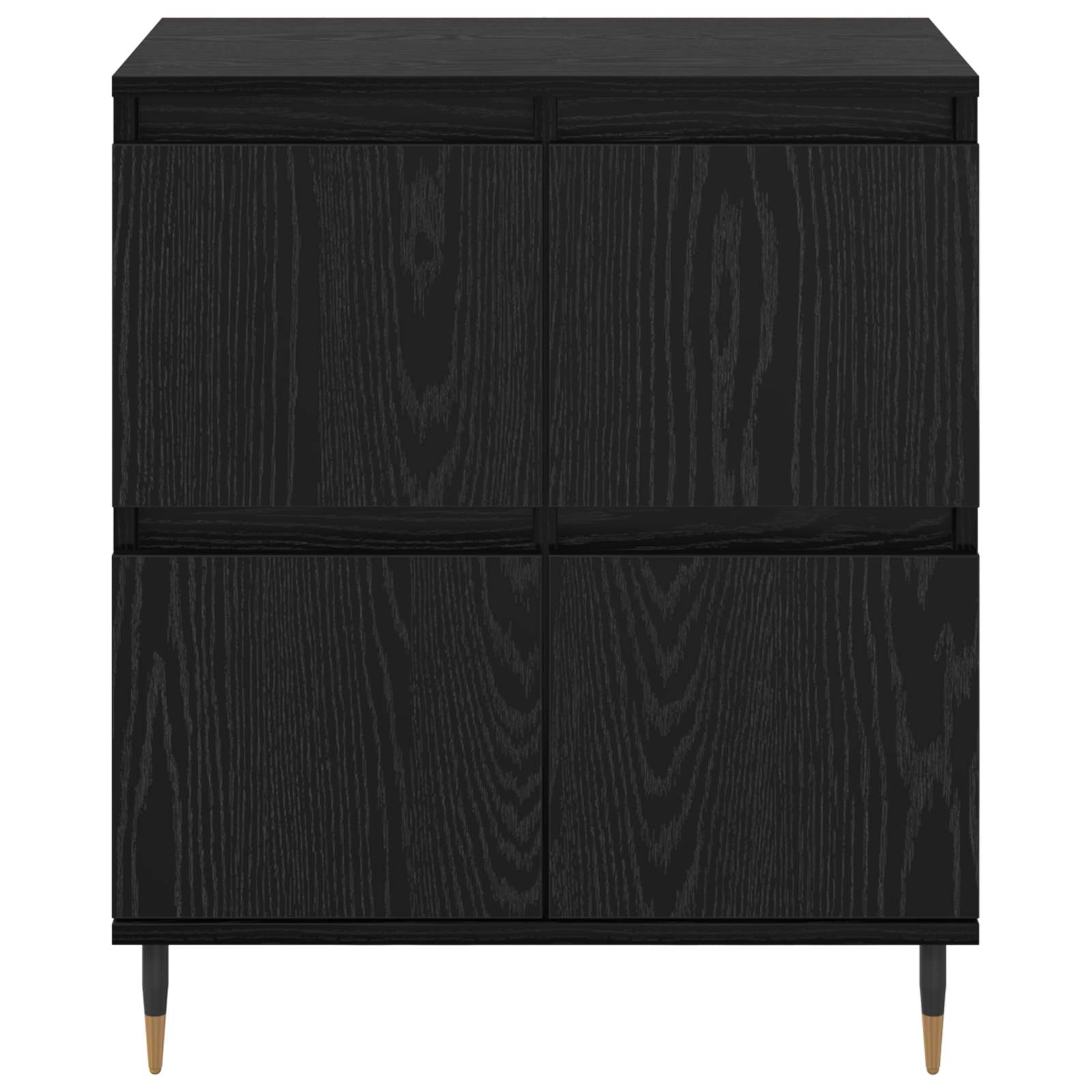 Armoire de rangement 3 pc Chêne noir 60 x 35 x 70 cm - XIOS