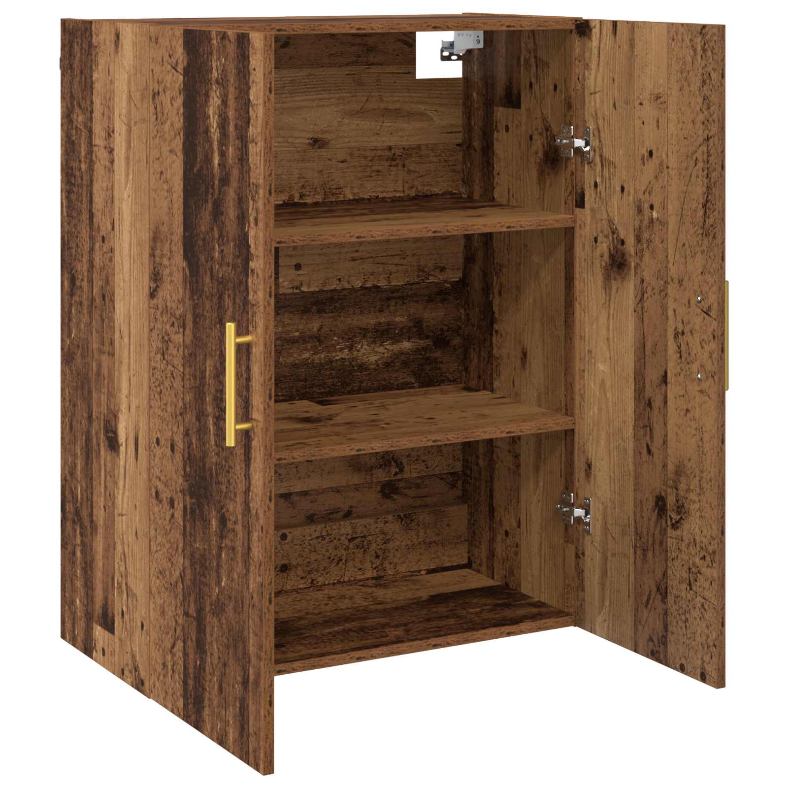 Armoire Murale 2 pcs Bois ancien 69,5 x 34 x 90 cm - XIOS